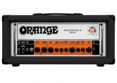 ORANGE Amplificador cabezal para guitarra ROCKERVERB 50H MKIII BK