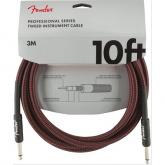 Cable Jack Fender 099-0820-061 Professional Series Tweed Rojo 3m nst