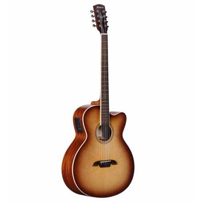 ALVAREZ Guitarra electroacustica de 8 cuerdas con cutaway ABT60CE-8SHB. 657991