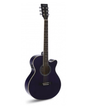 GUITARRA AC�STICA ADMIRA INDIANA MORADA SATINADA ADMAINDCEPPLS