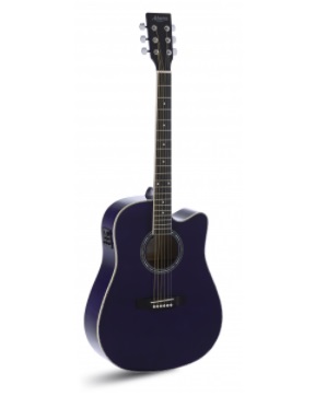 GUITARRA AC�STICA ADMIRA TENNESSEE MORADA SATINADA  ADMATNSCEPPLS