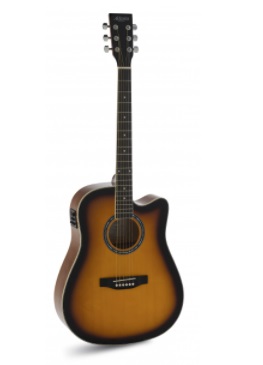 GUITARRA AC�STICA ADMIRA TENNESSEE SOMBREADA BRILLO ADMATNSCESBB