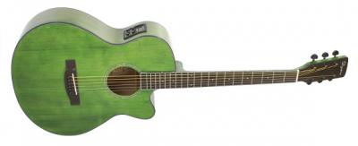 GUITARRA AC�STICA DAYTONA MINI JUMBO VERDE GADSTGR