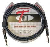 Cable Jack-Jack TCM TGJJ3 Conector Dorado 3 Metros