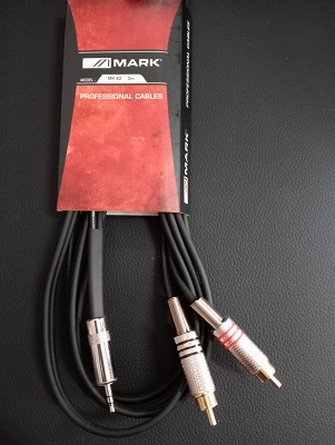 CABLE MARK 3 METROS MJE-2RCA MK62