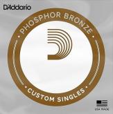 Cuerda suelta DAddario PB030 acstica Phosphor Bronze 