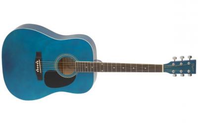 GUITARRA AC�STICA DAYTONA A411 AZUL BRILLO A411BL