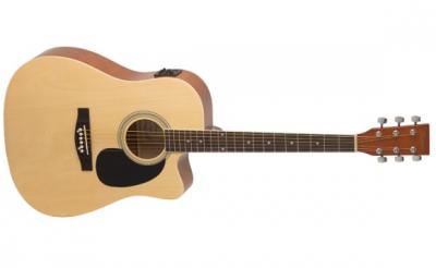 GUITARRA AC�STICA DAYTONA A411CE ELECTRIFICADA NATURAL A411CENA