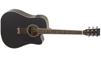 GUITARRA AC�STICA DAYTONA A411CE ELECTRIFICADA NEGRA A411CEBK