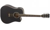 GUITARRA AC�STICA DAYTONA A411CE ELECTRIFICADA NEGRA A411CEBK