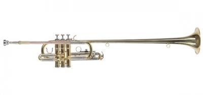 TROMPETA HER�LDICA AMADEUS 3 PISTONES PLATEADA Sib TRA236