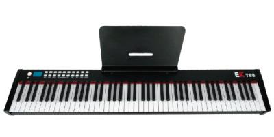 PIANO DE ESCENARIO PORTABLE CON BATERIA RECARGABLE BLANCO EK EKT88WH