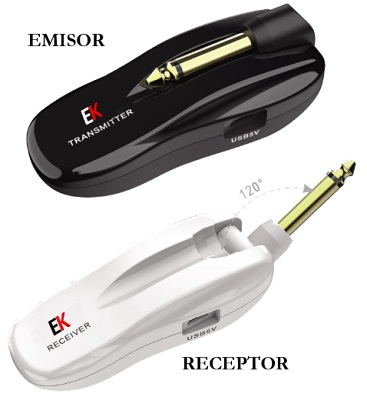 TRANSMISOR INAL�MBRICO EK PARA GUITARRA Y BAJO EKGBWL