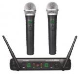 DOS MICR�FONOS INAL�MBRICOS DE MANO EK UHF WR25D