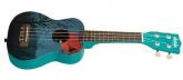UKELELE SOPRANO SERIE UKADELIC GRAPHIC TOP JARDIN UKAUKTP