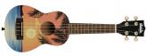 UKELELE SOPRANO SERIE UKADELIC GRAPHIC TOP UKATROP