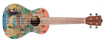 Ukelele Concert Bamboo BU23-LT Latin