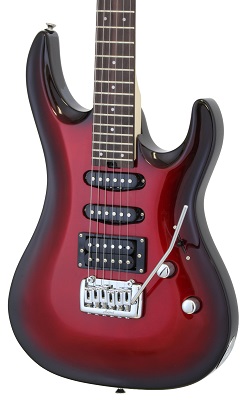 GUITARRA ARIA MAC-STD ROJO METALIZADO