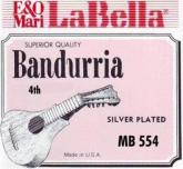 CUERDA SUELTA LA BELLA PARA BANDURRIA 4 (PAR)